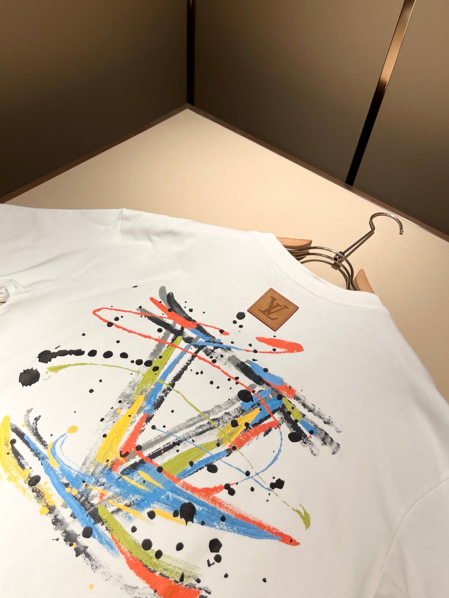 LOUI*V 2025ss new cotton printed t-shirt