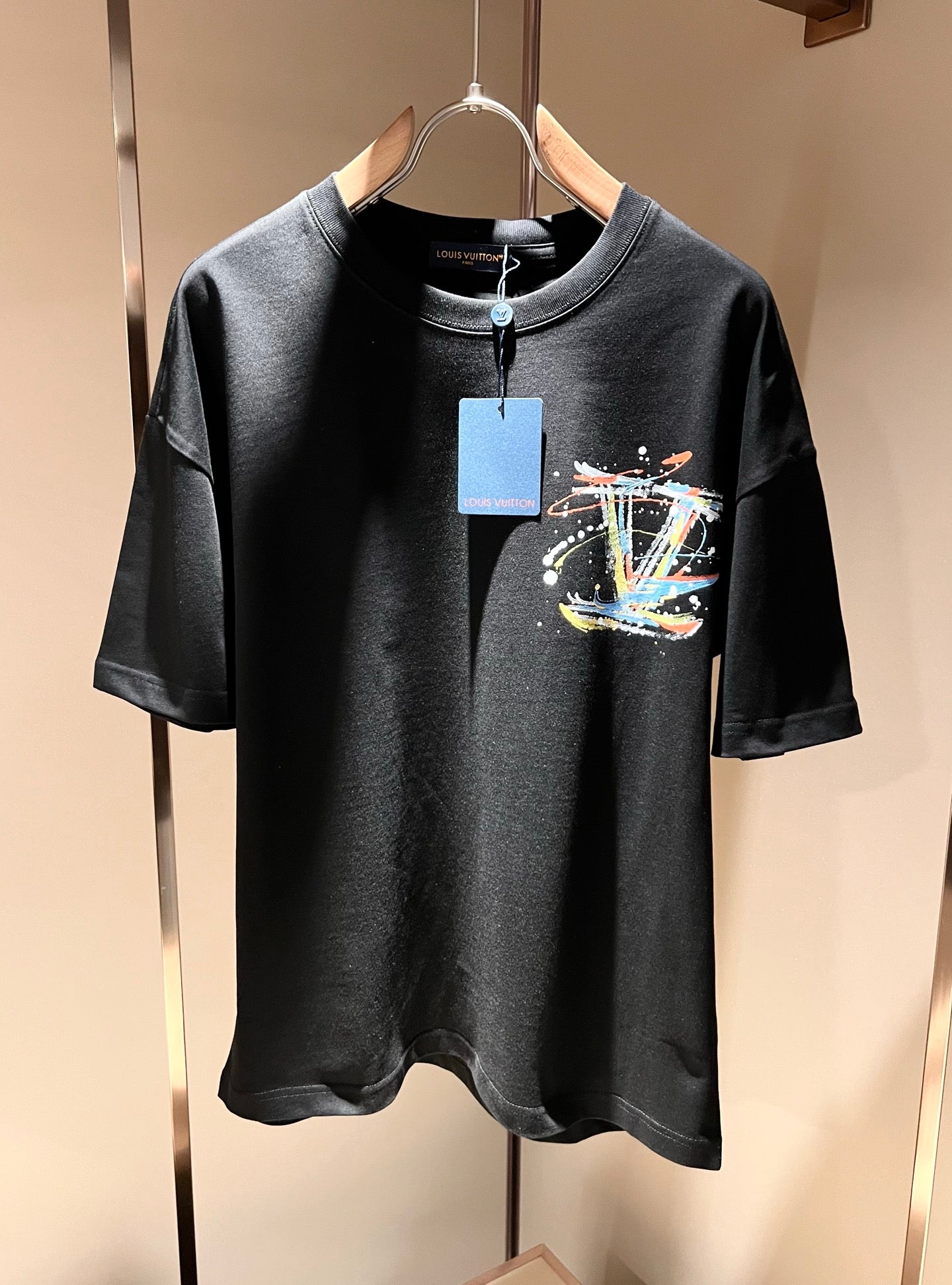 LOUI*V 2025ss new cotton printed t-shirt