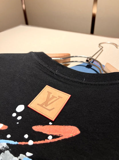 LOUI*V 2025ss new cotton printed t-shirt