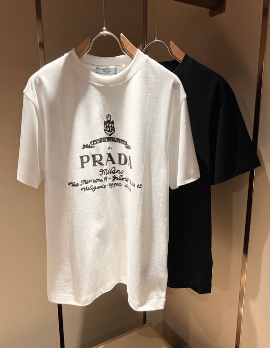 PRA* 2025ss new cotton t-shirt