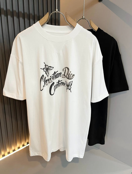 DIO* 2025ss new fashion printed cotton -shirt
