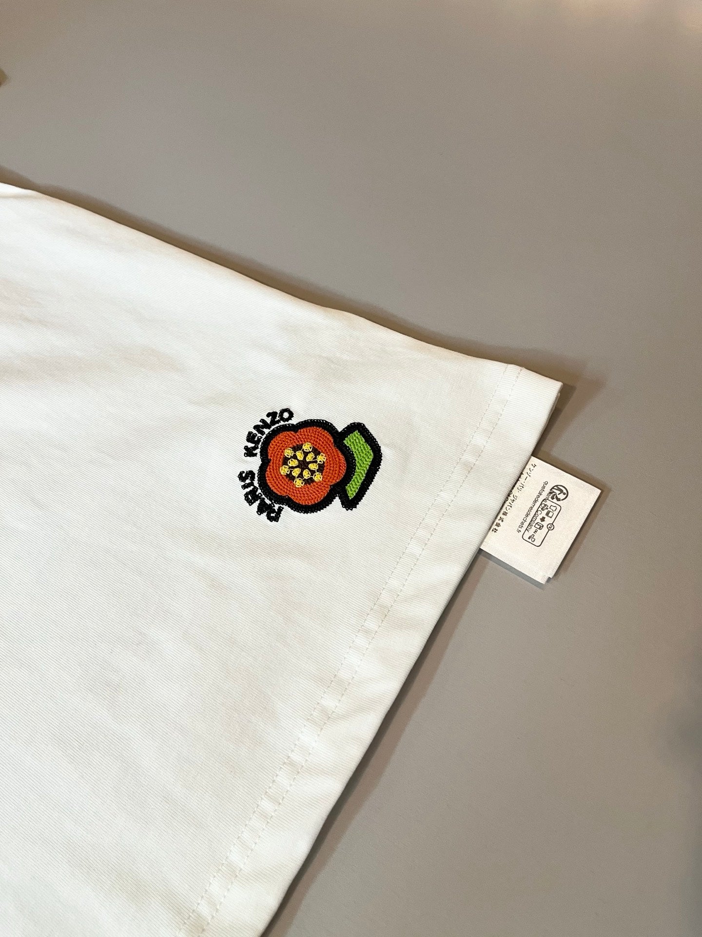 KENZ* 2025ss new cotton printed t-shirt