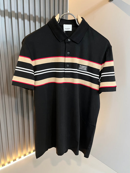 BURB* 2025ss new men's polo shirt
