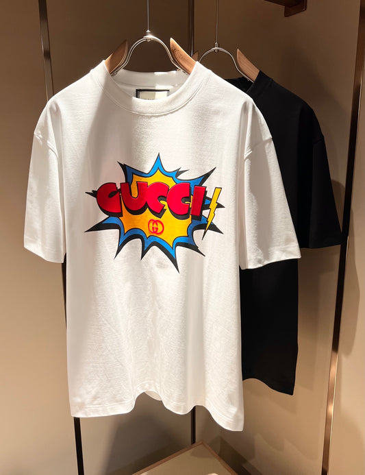 GUC* 2025ss new printed casual t-shirt