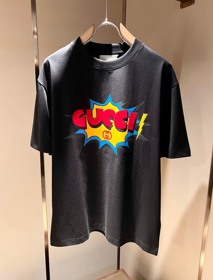 GUC* 2025ss new printed casual t-shirt