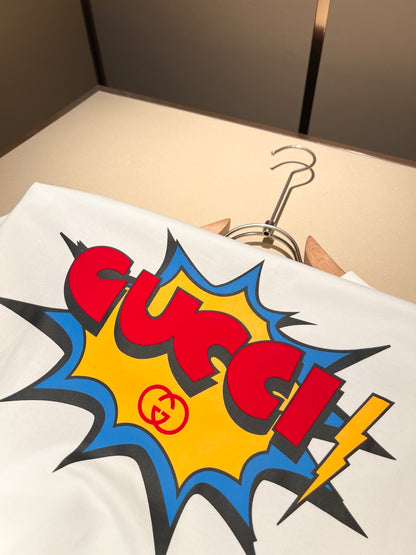 GUC* 2025ss new printed casual t-shirt