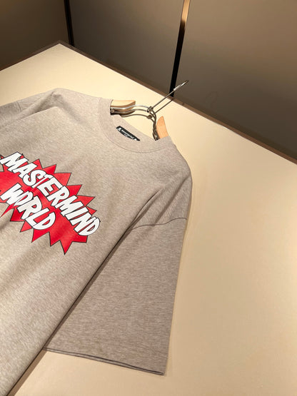 MASTERMI* 2025ss new cotton casual t-shirt