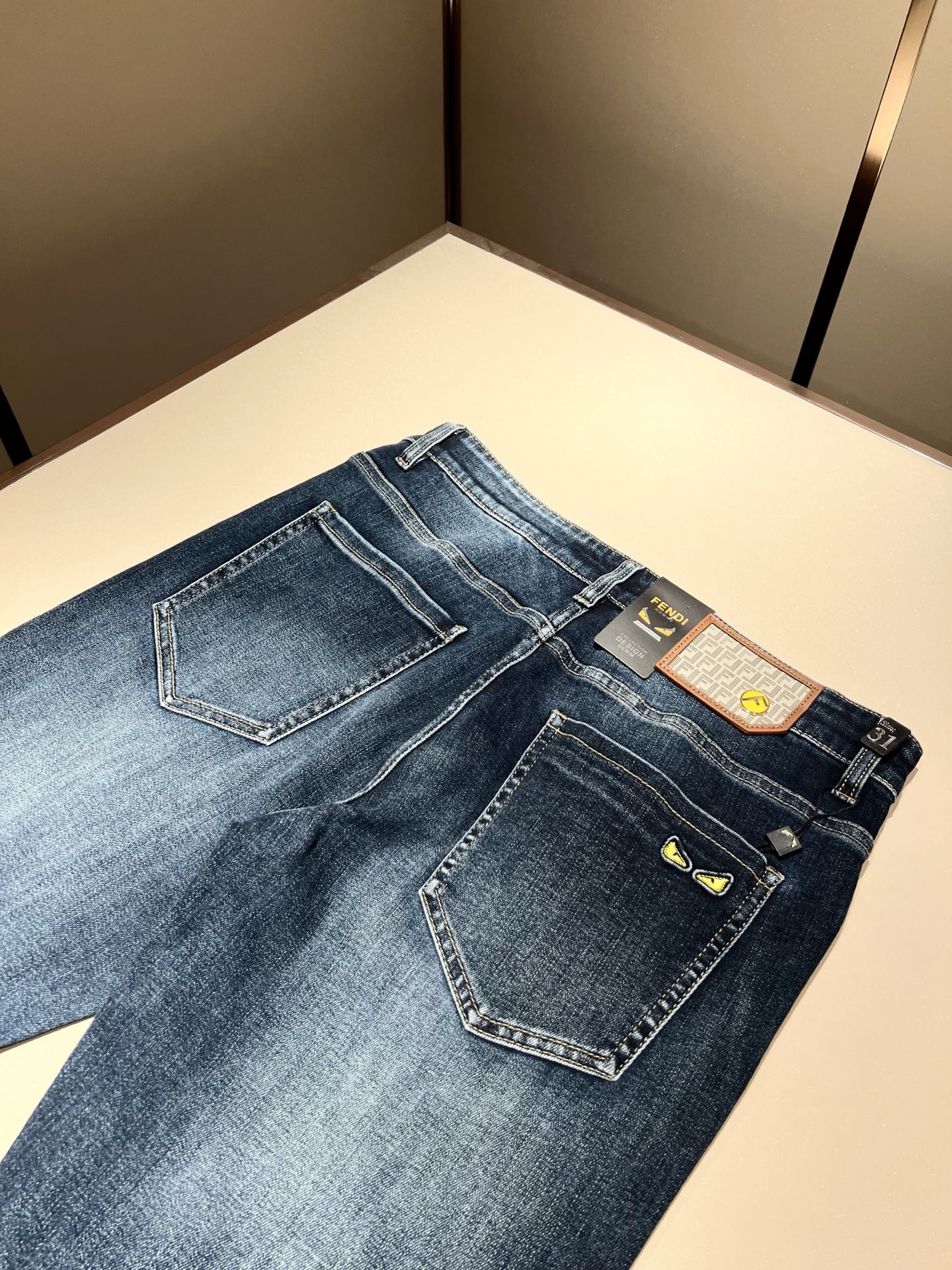 FEN* 2025ss new casual jeans