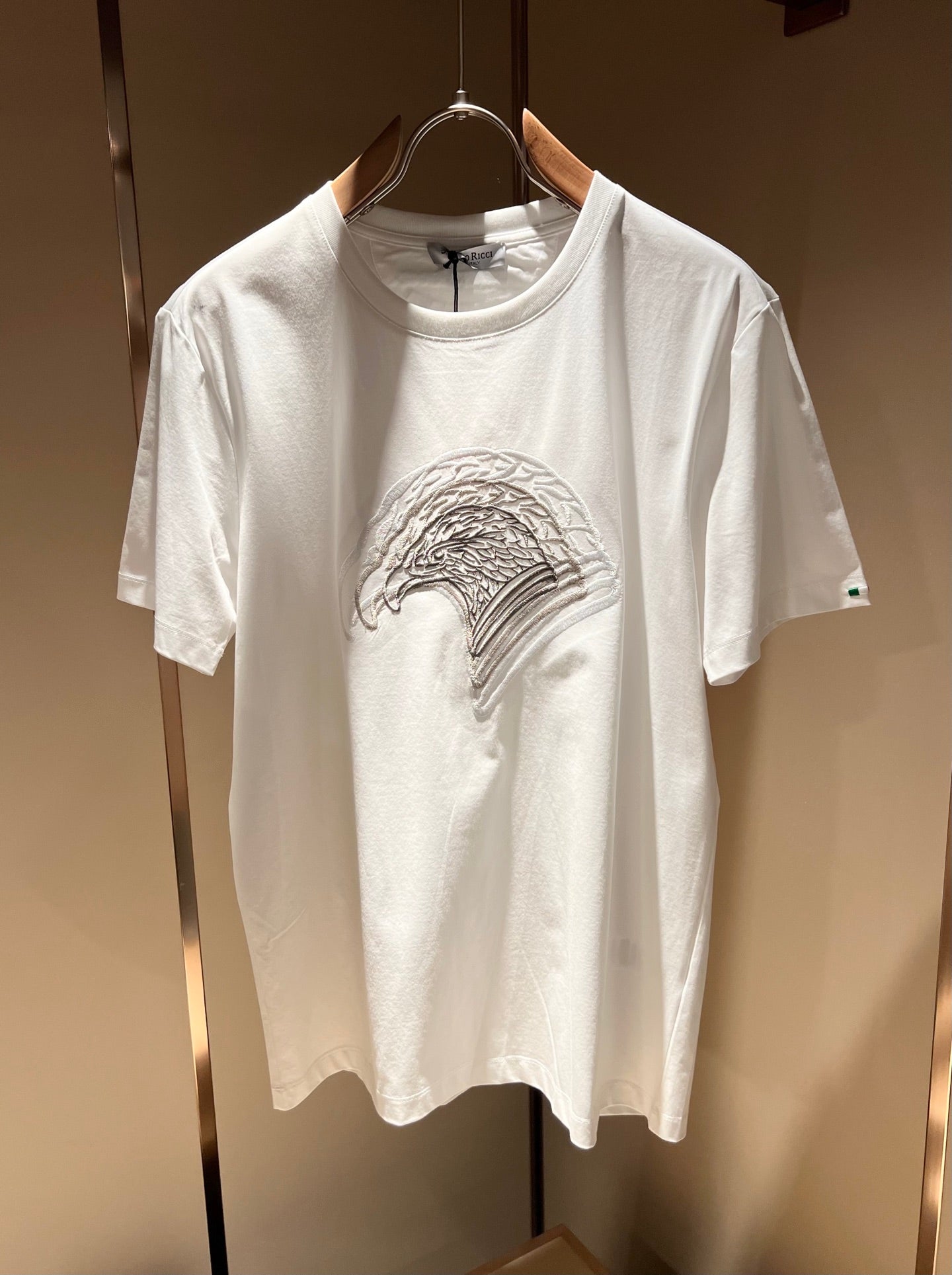 STEFAN* eagle head embroidered t-shirt