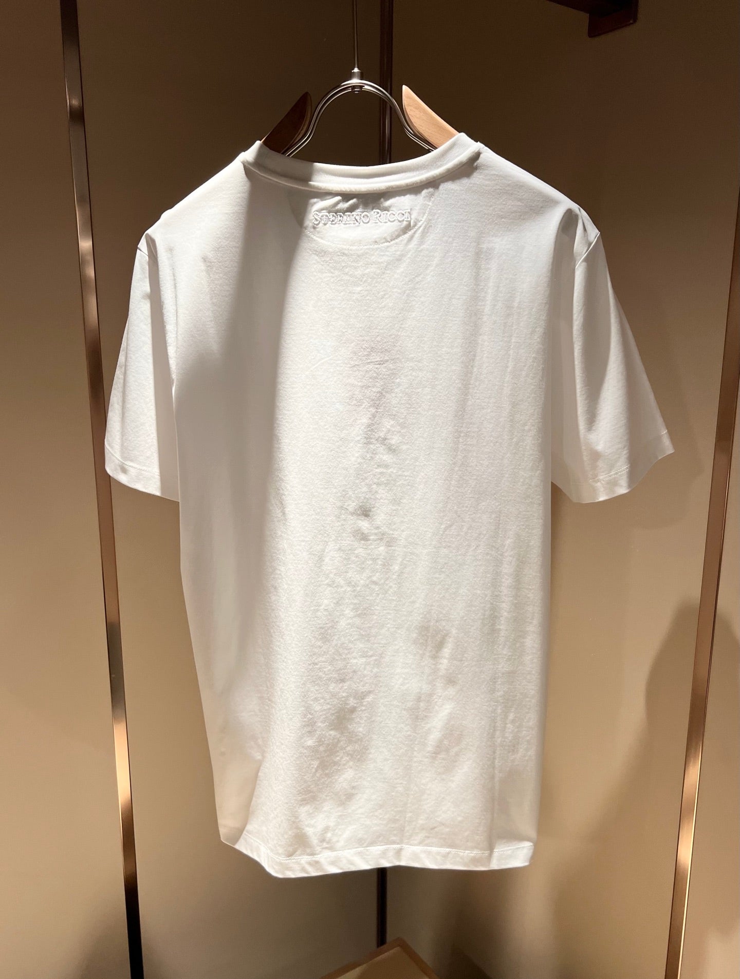 STEFAN* eagle head embroidered t-shirt