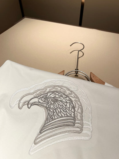 STEFAN* eagle head embroidered t-shirt