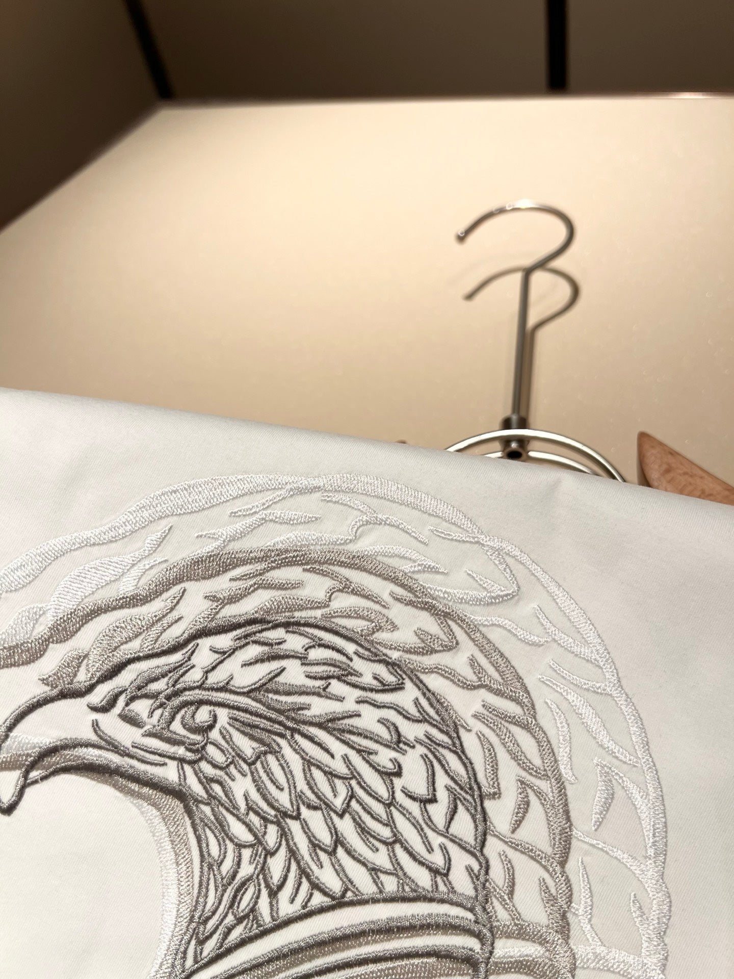 STEFAN* eagle head embroidered t-shirt