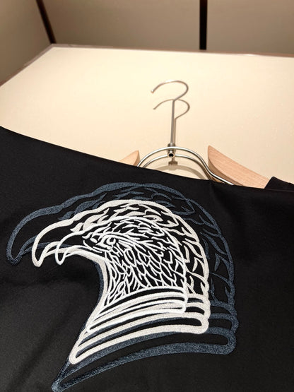 STEFAN* eagle head embroidered t-shirt