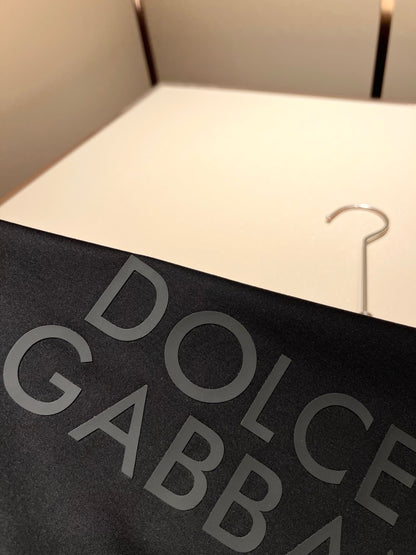 DOL*E&G Logo-embossed cotton t-shirt
