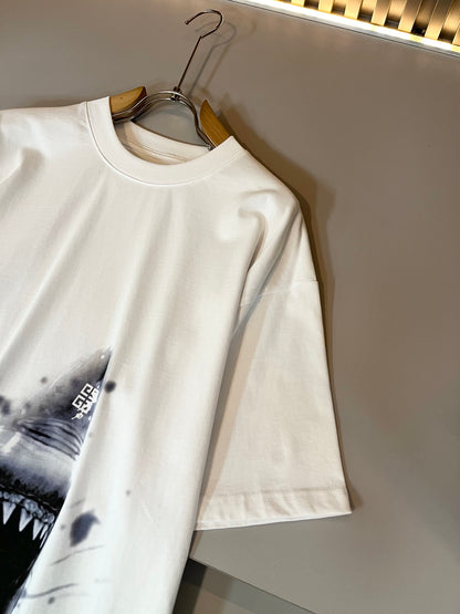 GIV* printed shark graphic t-shirt