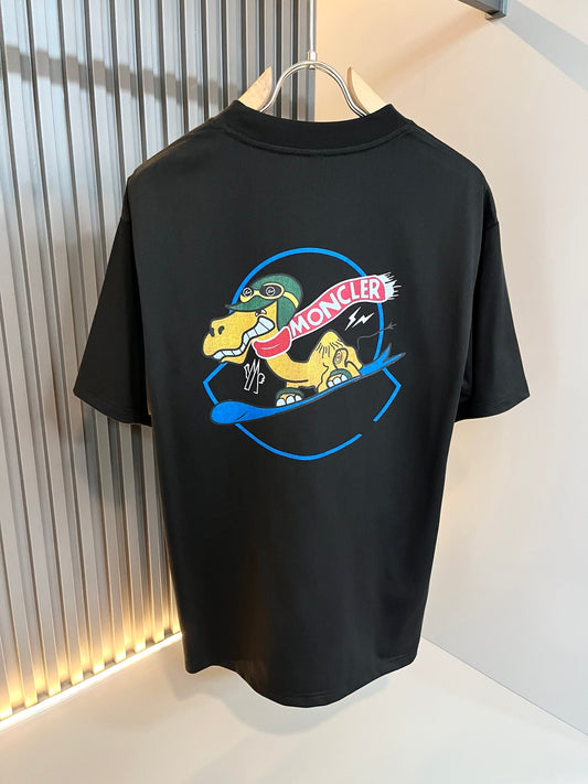MONCL* printed cotton T-shirt