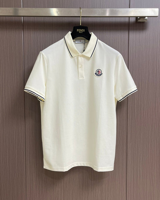 MONCL* Cotton Piquet Polo Shirt