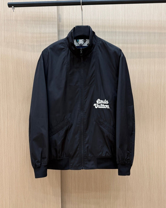 LOUI*V  embroidered logo jacket