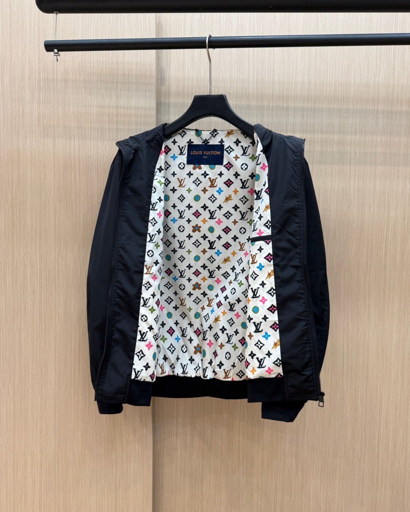 LOUI*V  embroidered logo jacket