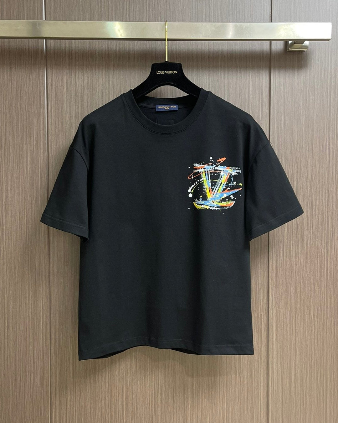 LOUI*V Printed painted T-shirt