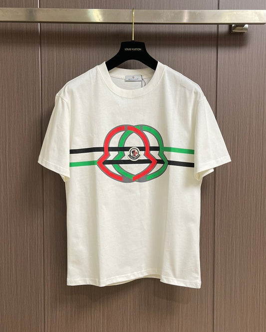 MONCL* Logo Cotton T-Shirt