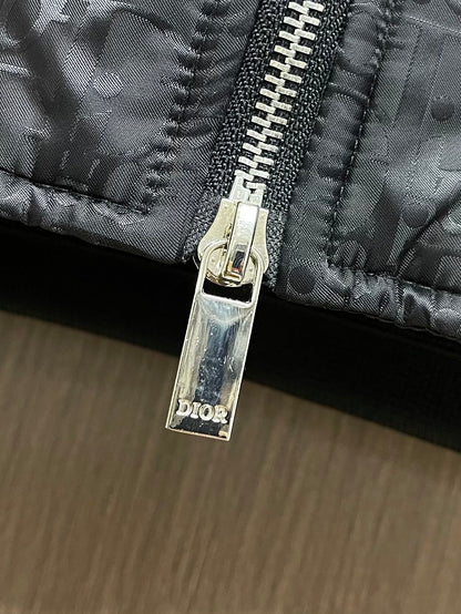 DIO* Technical Jacquard Oblique bomber jacket