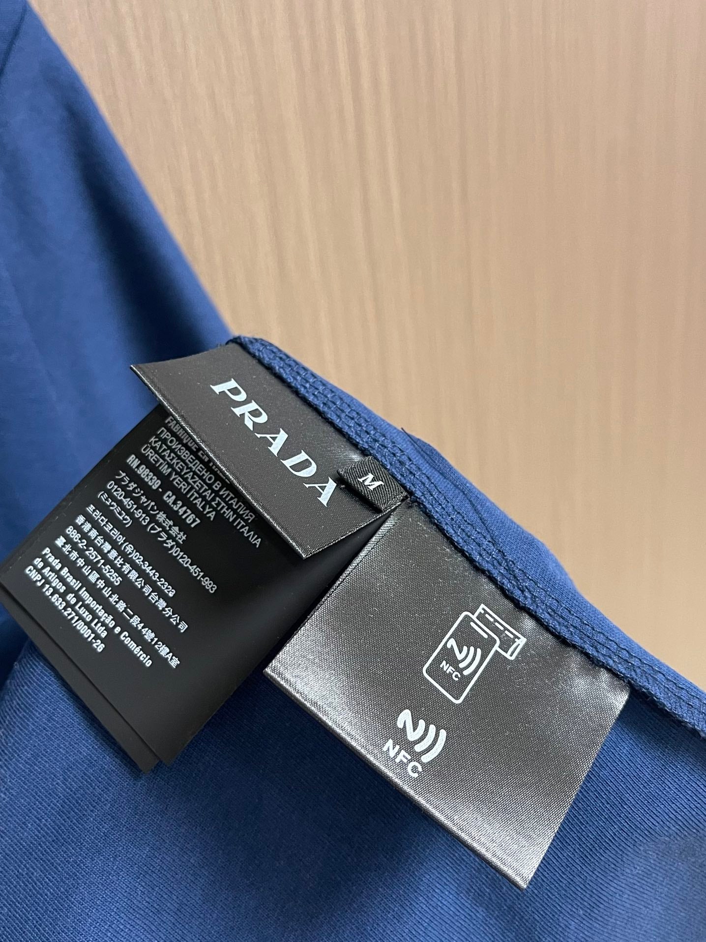 PRA* Technical cotton T-shirt