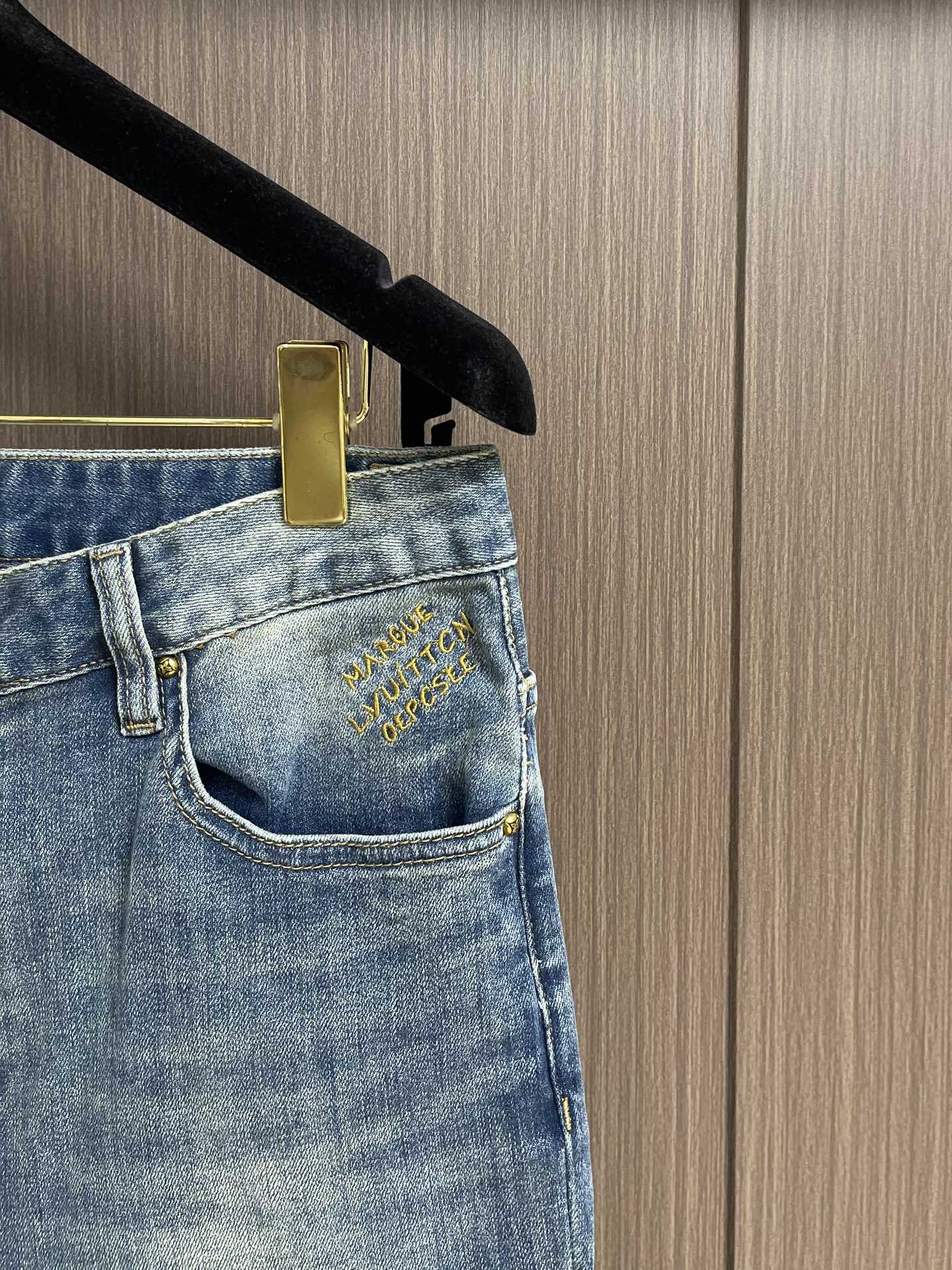 LOUI*V Skate Fit Denim Pants