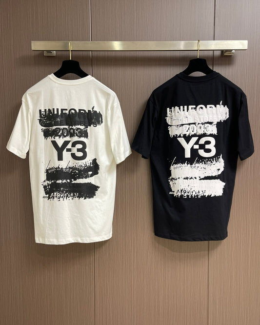 Y---3 U GFX Cotton T-Shirt