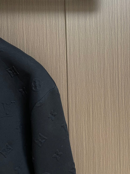 LOUI*V Embossed Monogram Jersey Tracksuit Top