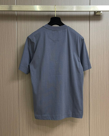 FEND1  Navy blue cotton T-shirt