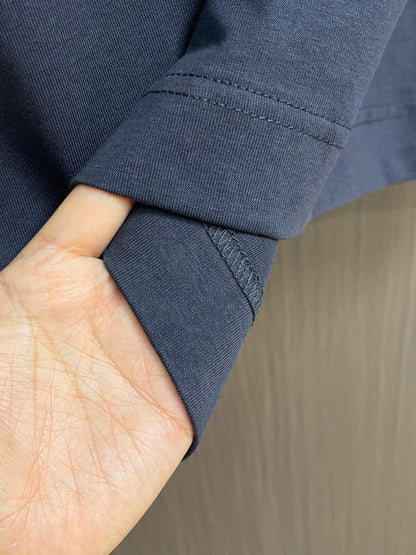 FEND1  Navy blue cotton T-shirt