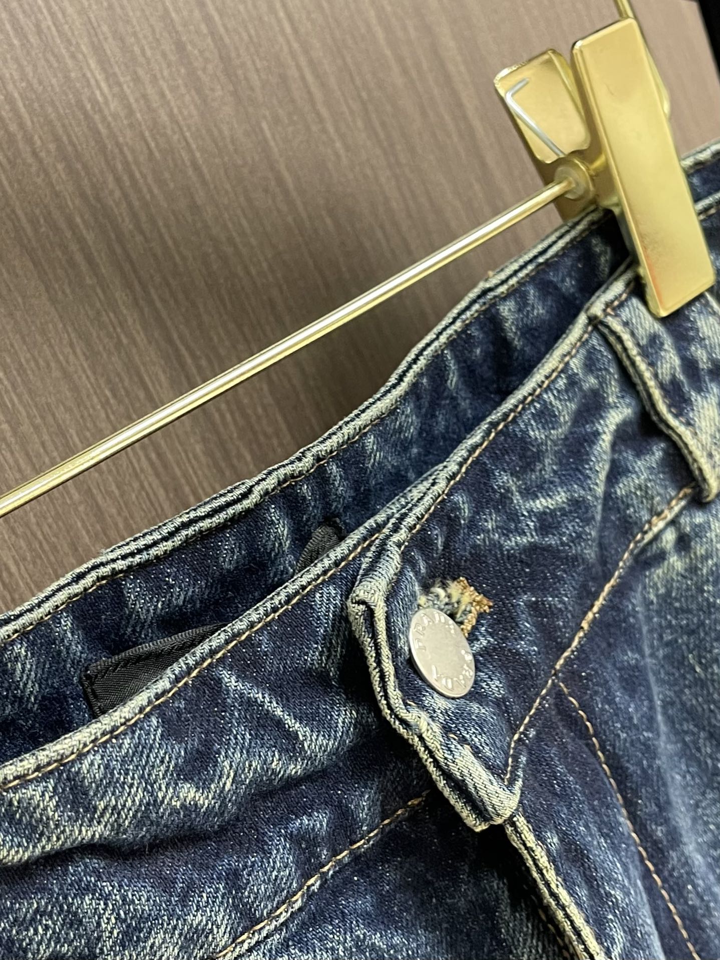PRA* Denim cargo jeans