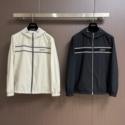 GUC* Webbing hooded jacket