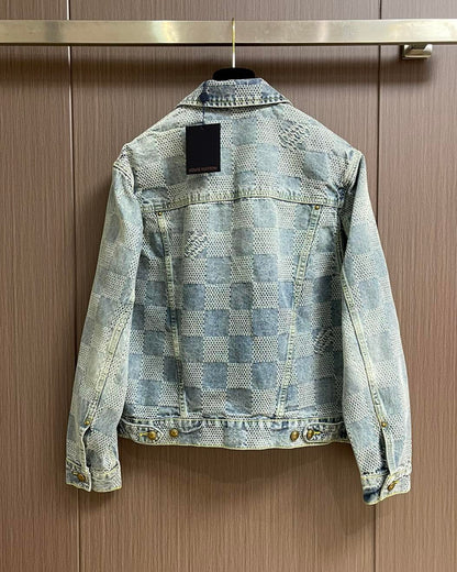 LOUI*V Damier Classic Denim Jacket