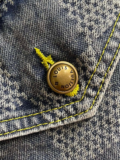LOUI*V Damier Classic Denim Jacket