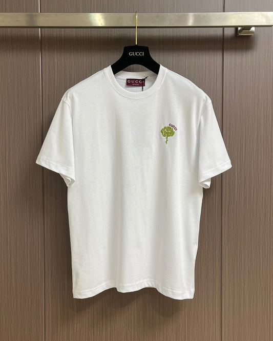GUC* Cotton jersey T-shirt with embroidery
