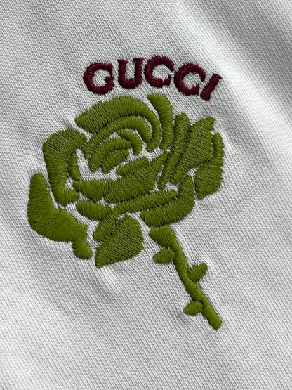 GUC* Cotton jersey T-shirt with embroidery