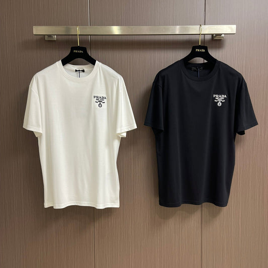 PRA* 3D embroidered lettering T-shirt