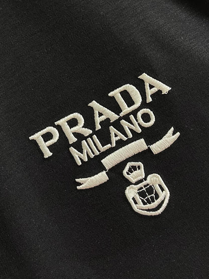 PRA* 3D embroidered lettering T-shirt