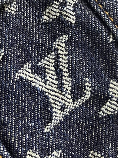 LOUI*V MONOGRAM JACQUARD DENIM JACKET