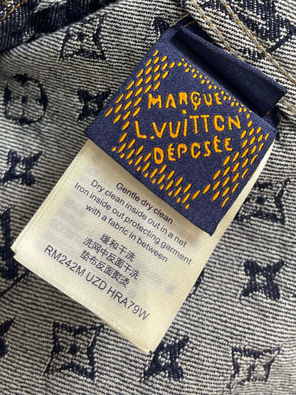 LOUI*V MONOGRAM JACQUARD DENIM JACKET