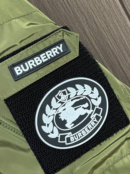 BURB* Jacket with sleeve logo and velcro