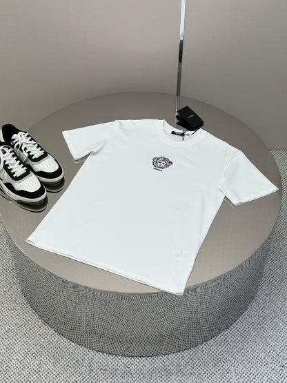 VERSA* Embroidered Painted Medusa T-Shirt