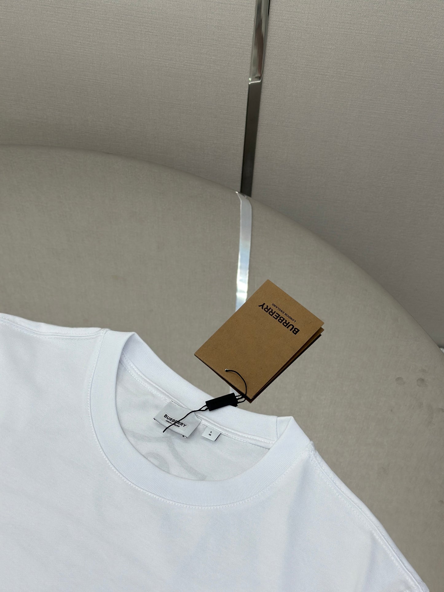 BURB* Logo Cotton T-shirt