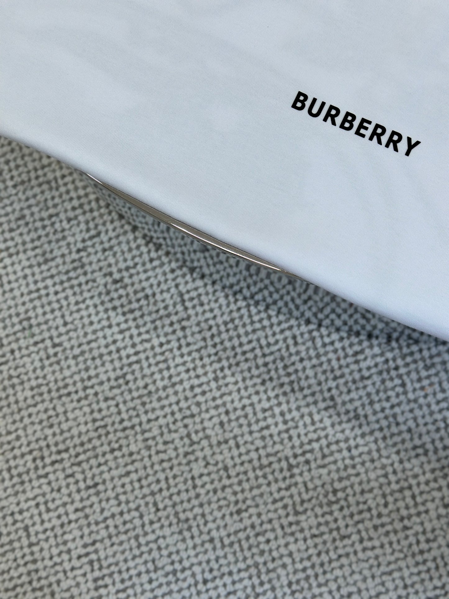 BURB* Logo Cotton T-shirt