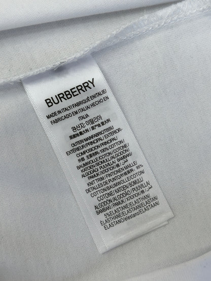 BURB* Logo Cotton T-shirt