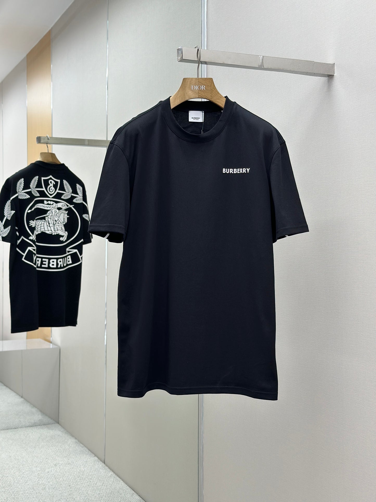 BURB* Logo Cotton T-shirt