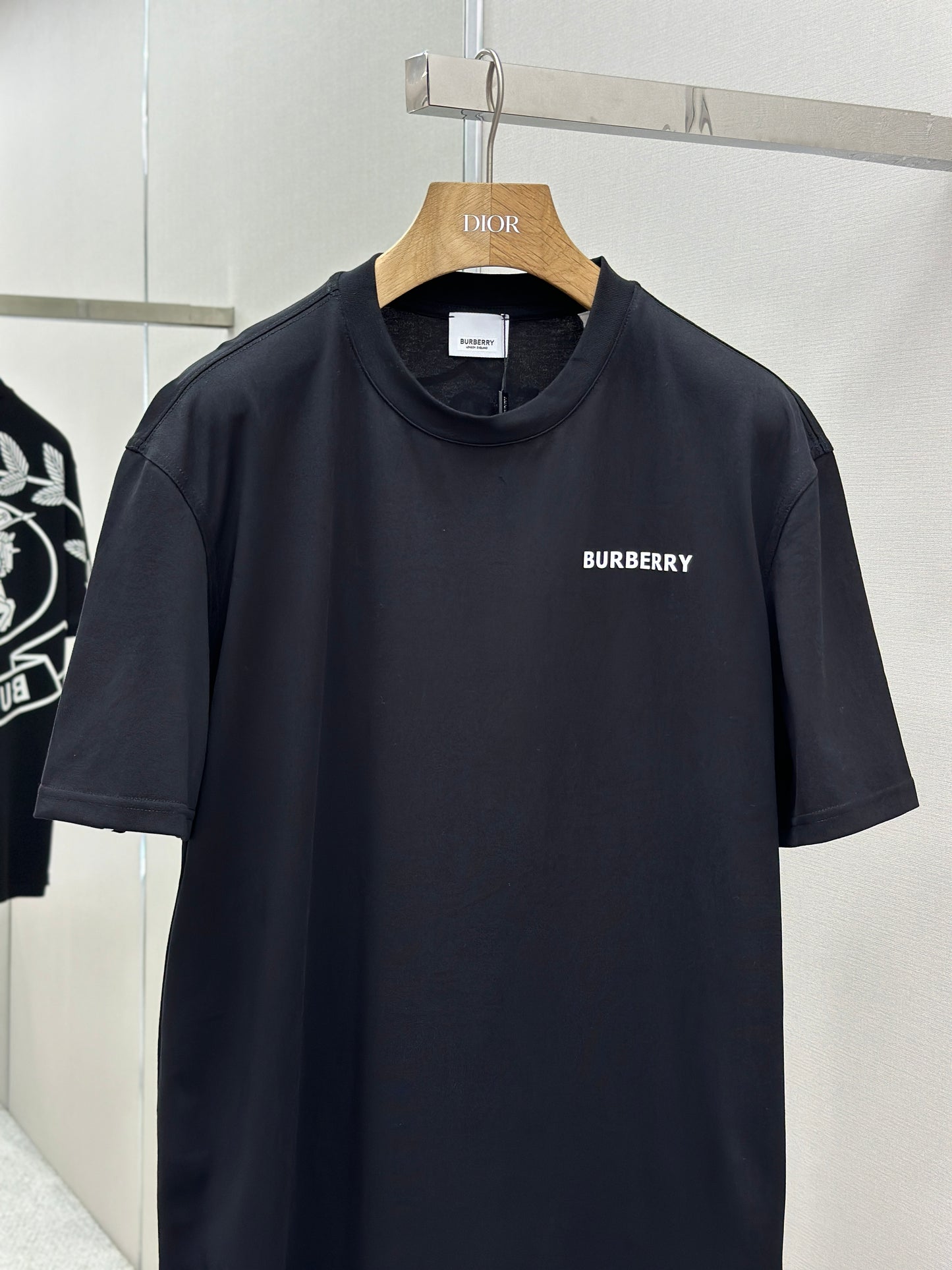 BURB* Logo Cotton T-shirt