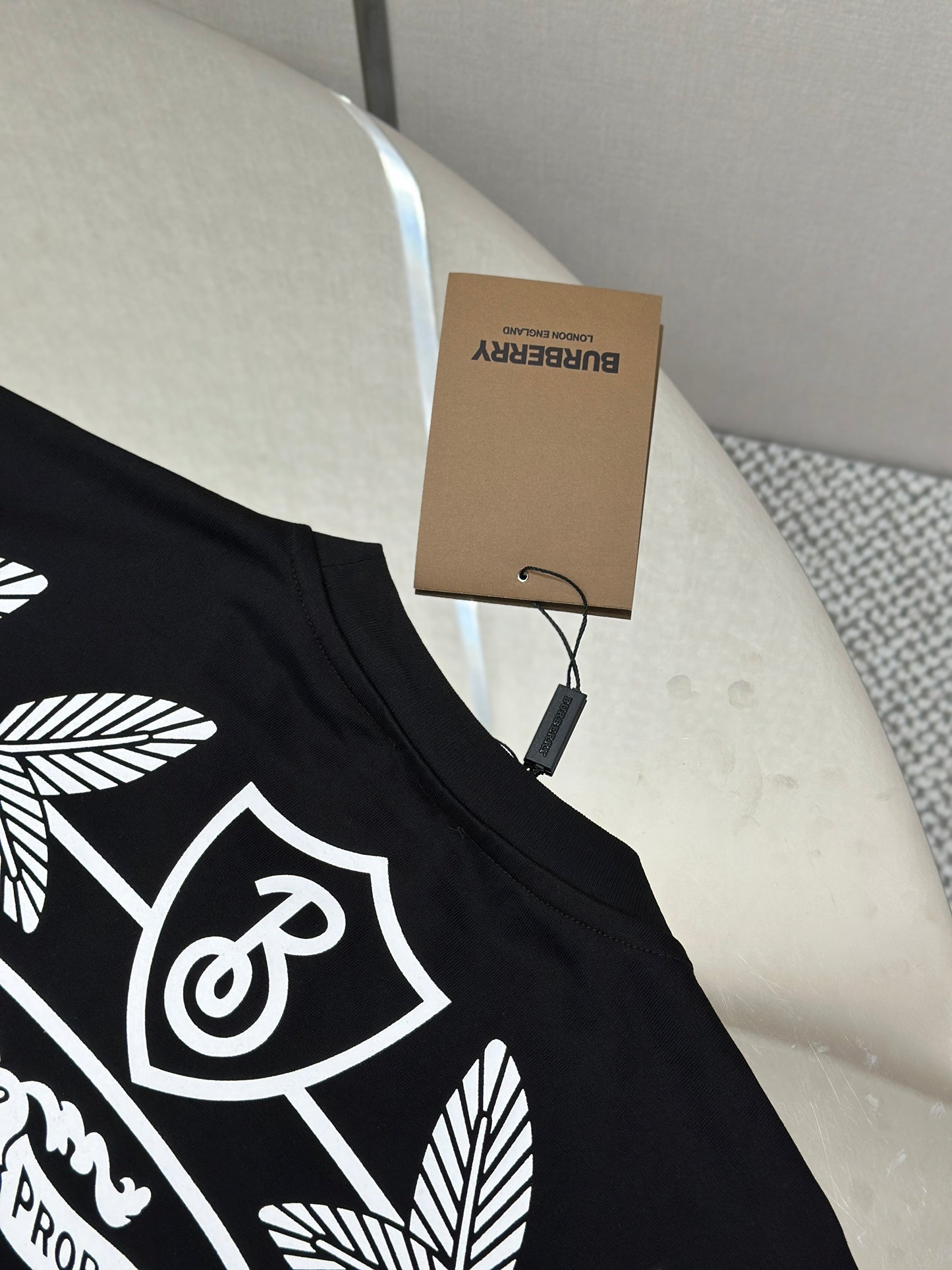 BURB* Logo Cotton T-shirt